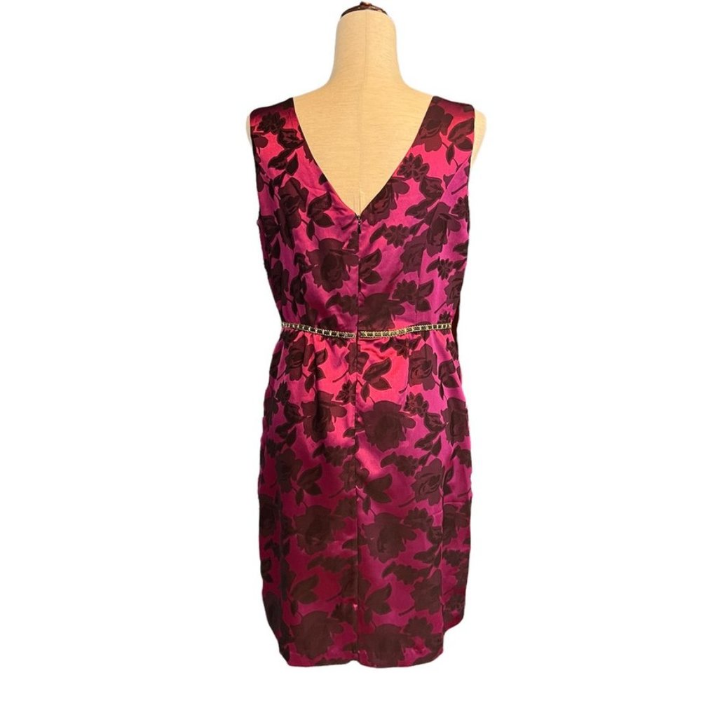 COREY P gorgeous deep plum dress Size 10 EUC